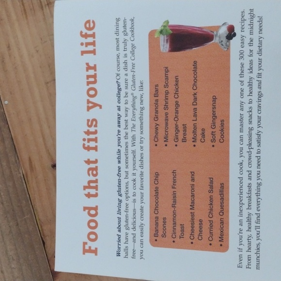 The Everything Gluten Free College Cookbook by Carrie S Forbes - Picture 4 of 9